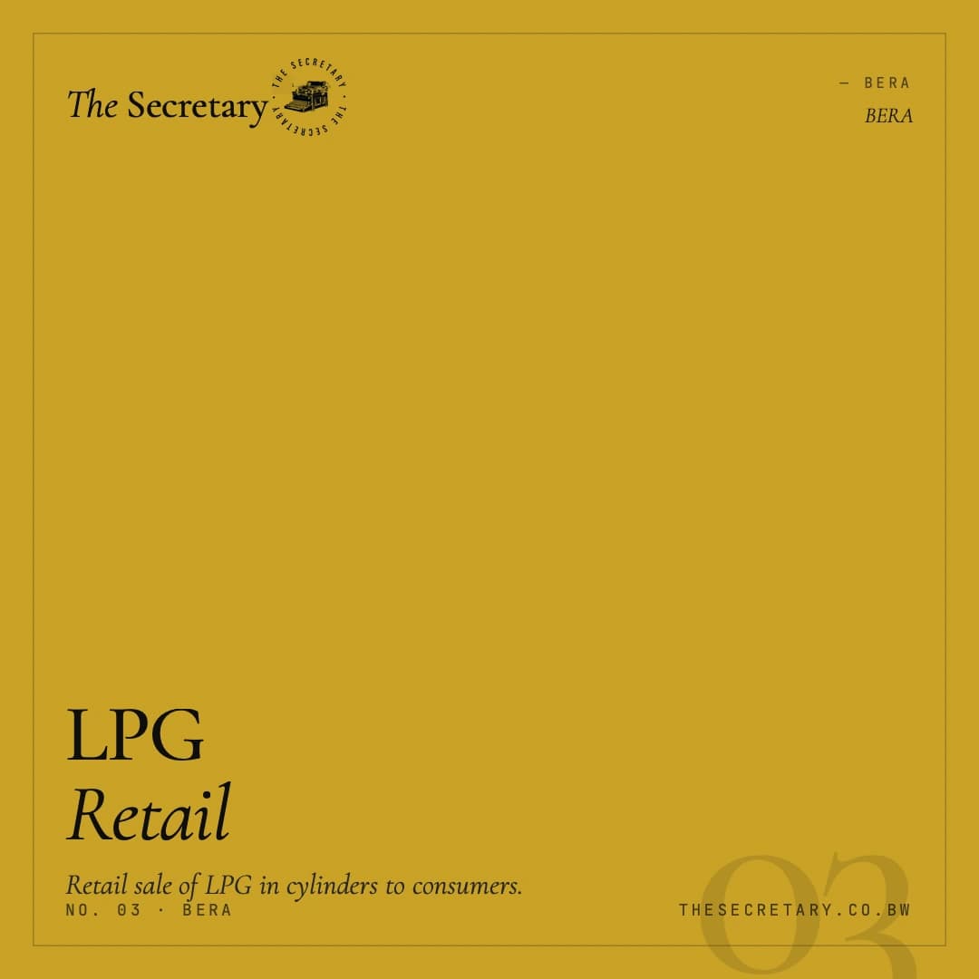 BERA – LPG Retail Licence