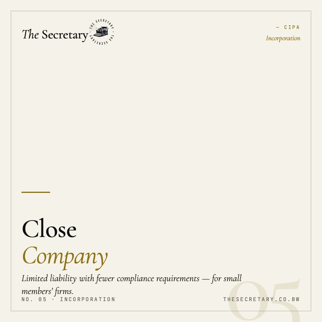 Close Company