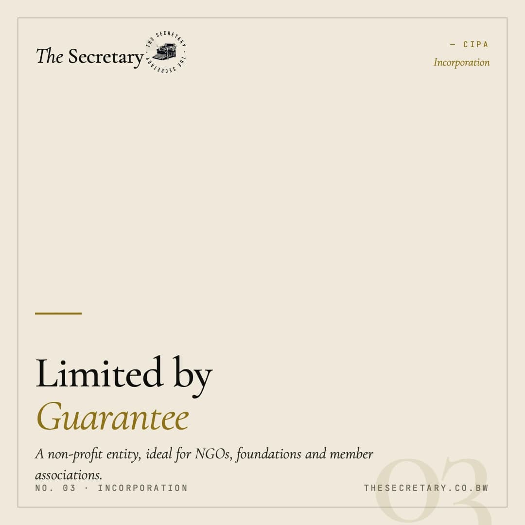 Company Limited by Guarantee