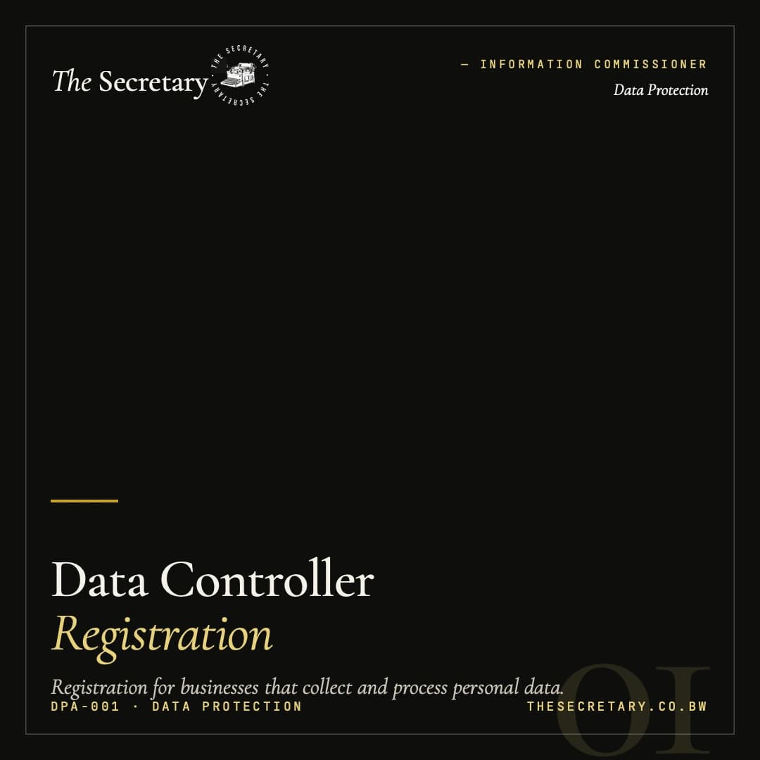 Data Controller Registration