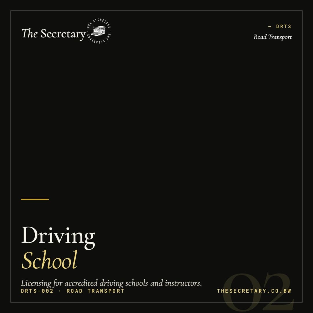 Driving School Licence