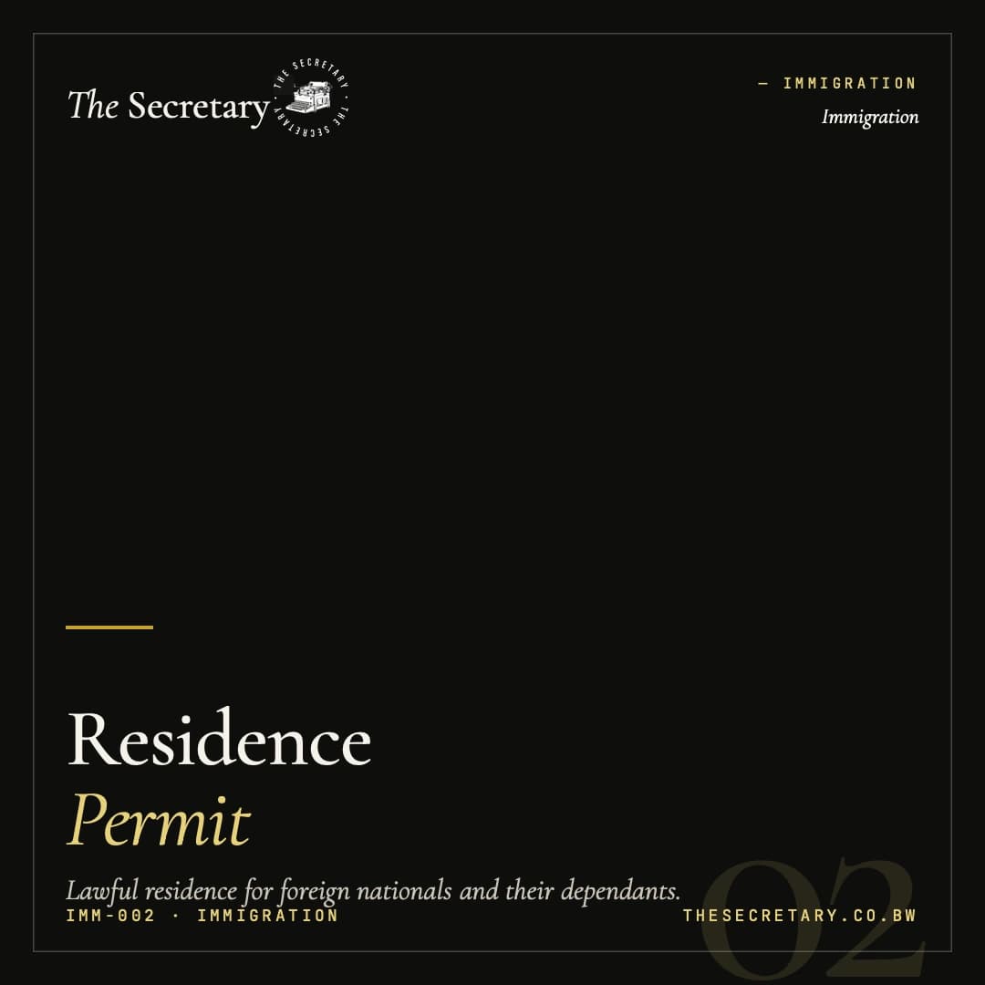 Residence Permit Application